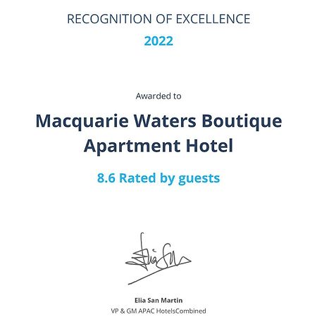 Macquarie Waters Boutique Apartment Hotel Порт-Маккуорі Екстер'єр фото